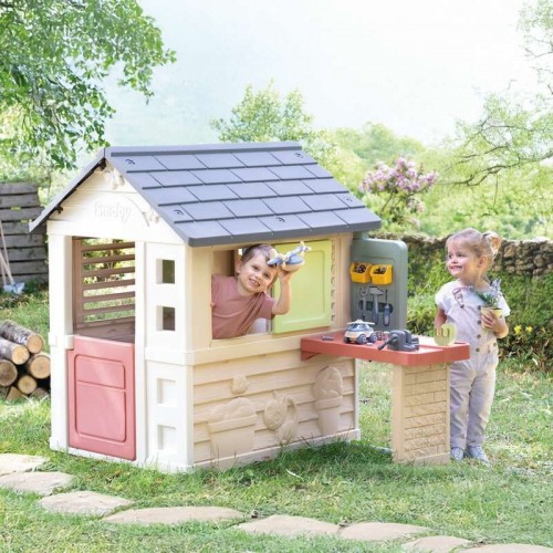 Будинок Smoby Life 'Садова майстерня' з станком, з інструментами та аксес., 145х110х127 см, 2+
