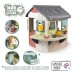 Будинок Smoby Life 'Садівник' з кухнею та мийкою, 16 аксес., 132х144х140 см, 2+