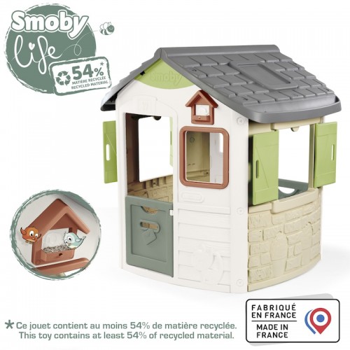 Будинок лісника Smoby Life 'Нео' зі ставнями, 123x115x132 см, 2+