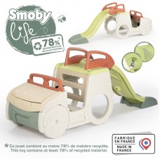Ігровий центр Smoby Life 'Автомобіль мандрівника', з гіркою та пісочницею, 233х68х91 см, 18 міс+