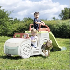 Ігровий центр Smoby Life 'Автомобіль мандрівника', з гіркою та пісочницею, 233х68х91 см, 18 міс+