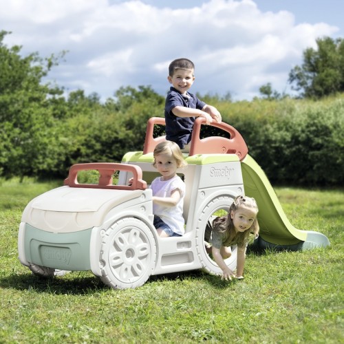 Ігровий центр Smoby Life 'Автомобіль мандрівника', з гіркою та пісочницею, 233х68х91 см, 18 міс+