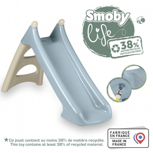 Гірка з водним ефектом Smoby Life, довжина 90 см, блакитно-беж., 125х50х75 см, 2+