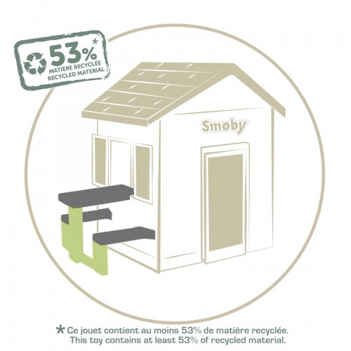 Столик Smoby Life для пікніка з лавочками для будинку, 2 +