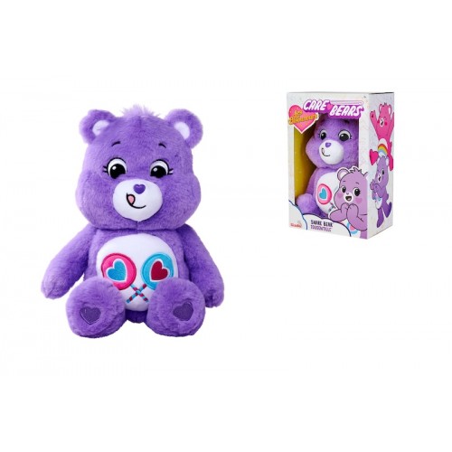 М'яка іграшка ведмідь 'Care Bears. Фіолетовий', 35 см, 0 міс+