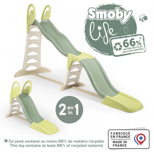 Мега гірка 2 в 1 Smoby Life, довжина 360 см, 352х112х186 см, 3+