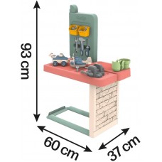 7600810928 Літня майстерня Smoby Life для будинку з аксес., 2+