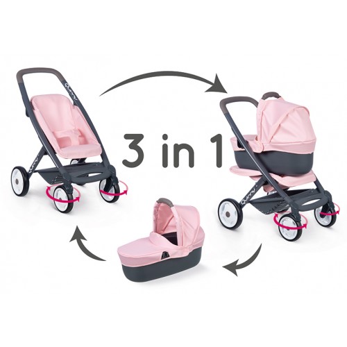 Коляска Maxi-Cosi&Quinny '3 в 1. Софт' зі з'ємною люлькою, 54,5 x 38,5 x 64 см, 3+