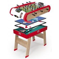 Дерев'яний напівпрофесійний стіл Power Play. 4 в 1, 120 х 90 х 86 см, 8+