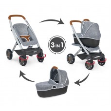 Коляска Maxi-Cosi&Quinny '3 в 1. Графіт' зі люлькою, що знімається, 52x38,5x 65,5 см, 3+